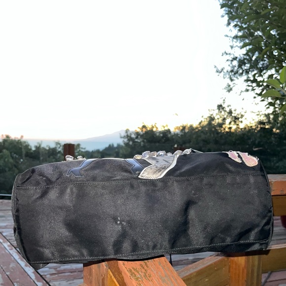 Prada: Runway Beaded Tessuto Models on Runway Limited Edition Nylon Tote Bag - Picture 13 of 17